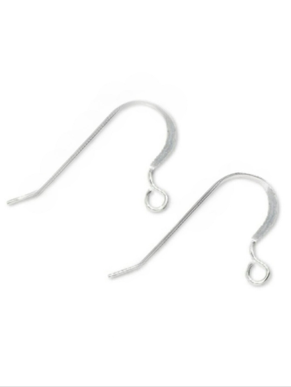 1 Pair Solid Sterling Silver 925 Earring Hooks for earrings upgrade